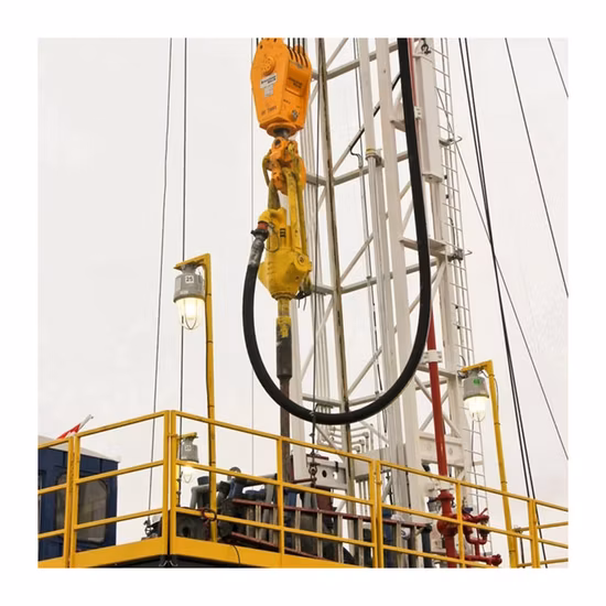 High Pressure Hydraulic Rubber Hose Assembly for Heavy Equipment
