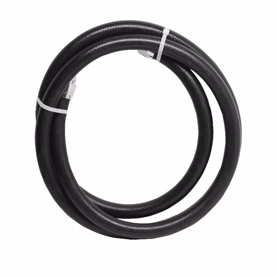 Manguera dispensadora de combustible resistente al aceite Conjunto de manguera dispensadora de combustible de caucho de 3/4'' de pulgada con conector NPT